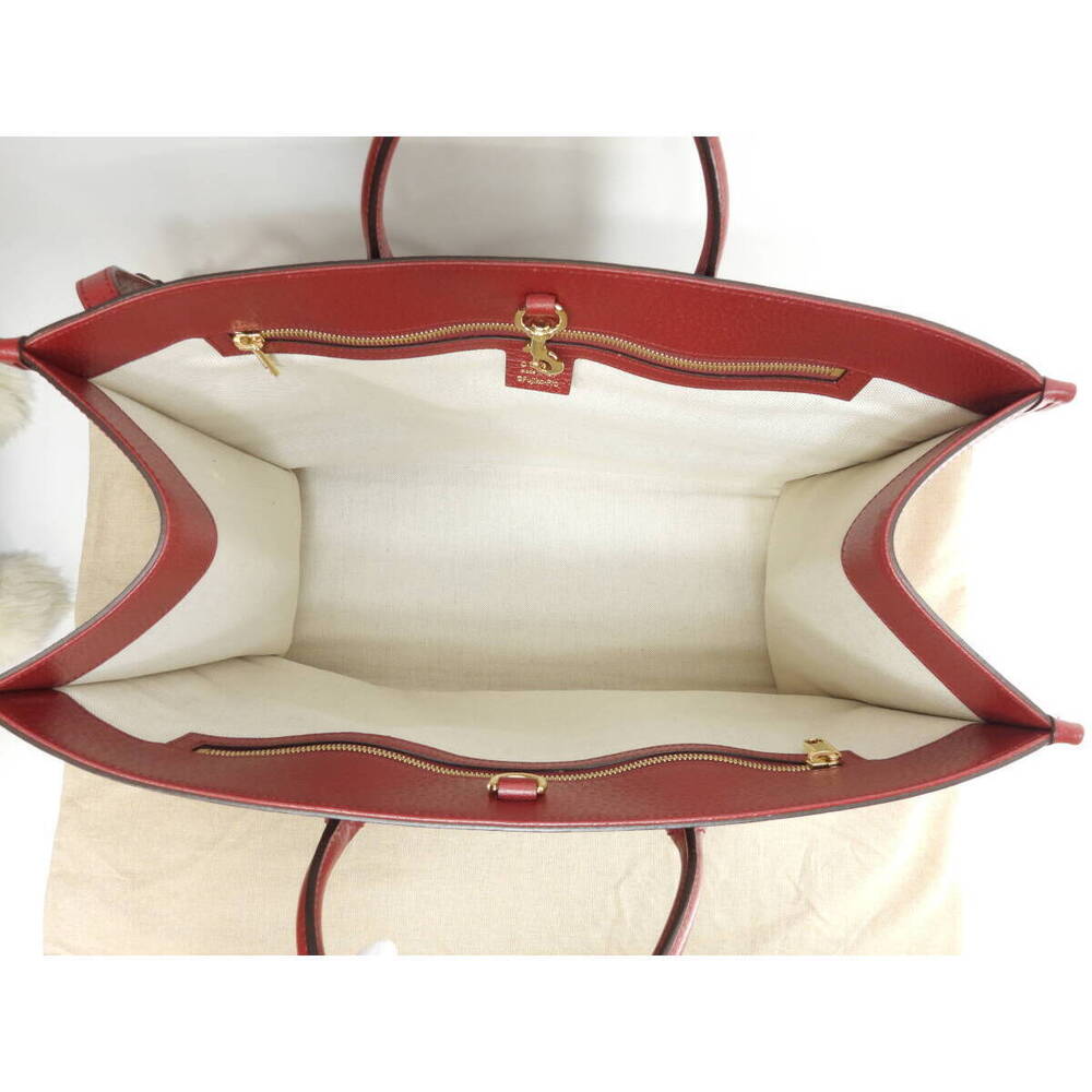 Gucci tote bag Doraemon GG brown red handbag shoulder - Picture 10 of 10